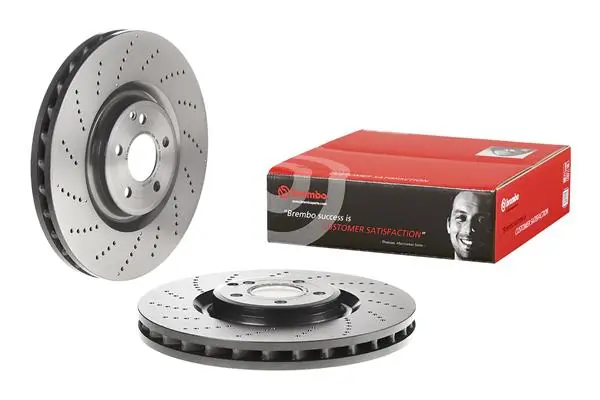09B74751 Brembo Tarcza hamulcowa przednia