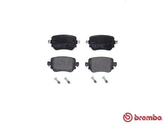 P85135 Brembo Okładziny (klocki) do hamulców tarczowych tylne