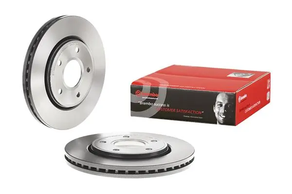 09N12511 Brembo Tarcza hamulcowa przednia