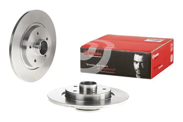 08B39527 Brembo Tarcza hamulcowa tylna