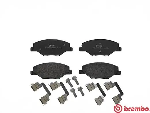 P85121 Brembo Klocki hamulcowe przednie tarczowe