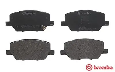P23164 Brembo Klocki hamulcowe przednie tarczowe