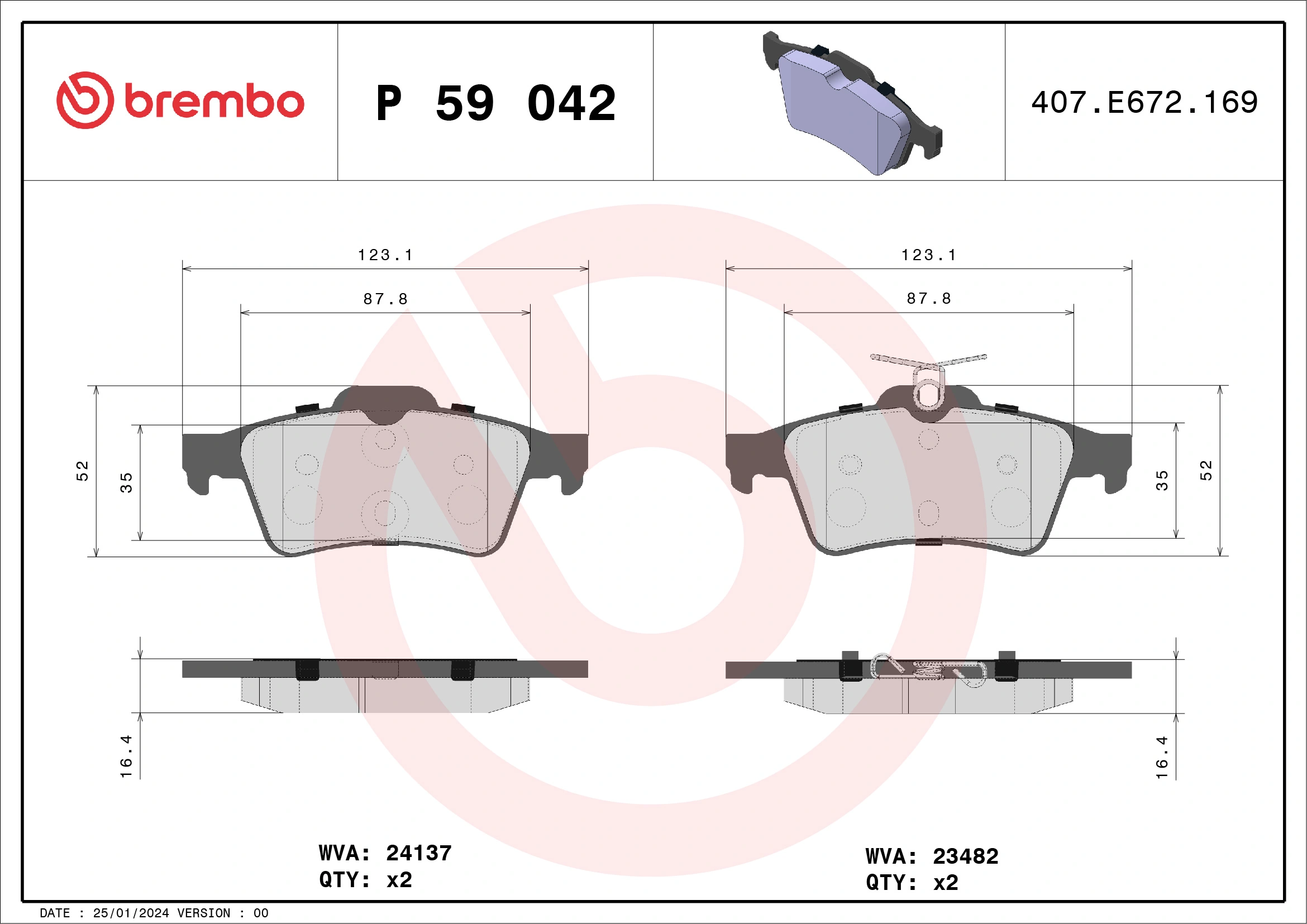 P59042 Brembo