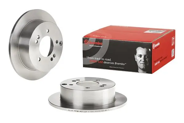 08A11420 Brembo Tarcza hamulcowa tylna