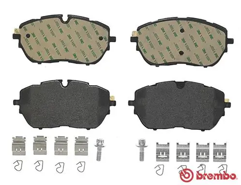 P61128 Brembo Klocki hamulcowe przednie tarczowe