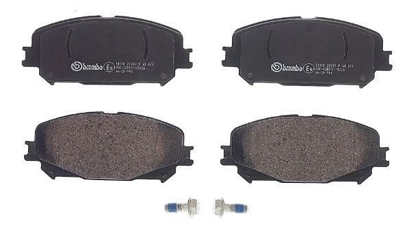 P68071 Brembo Klocki hamulcowe przednie tarczowe