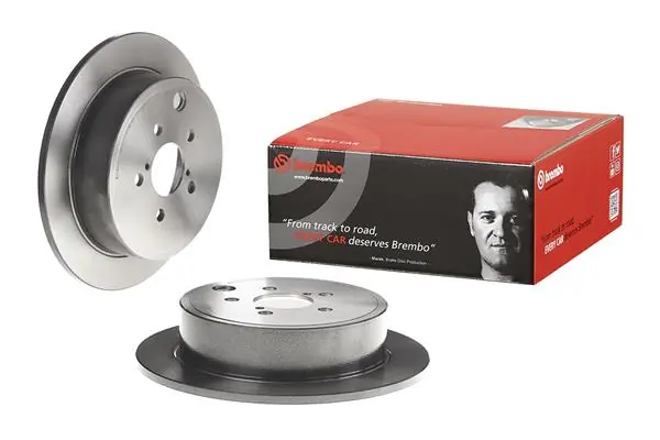 08C25211 Brembo Tarcza hamulcowa tylna
