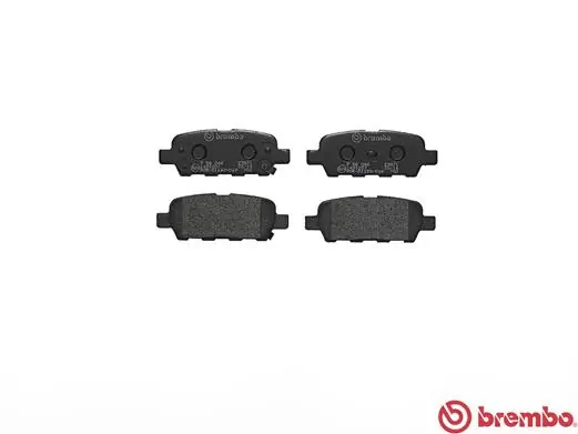 P56046 Brembo Okładziny (klocki) do hamulców tarczowych tylne
