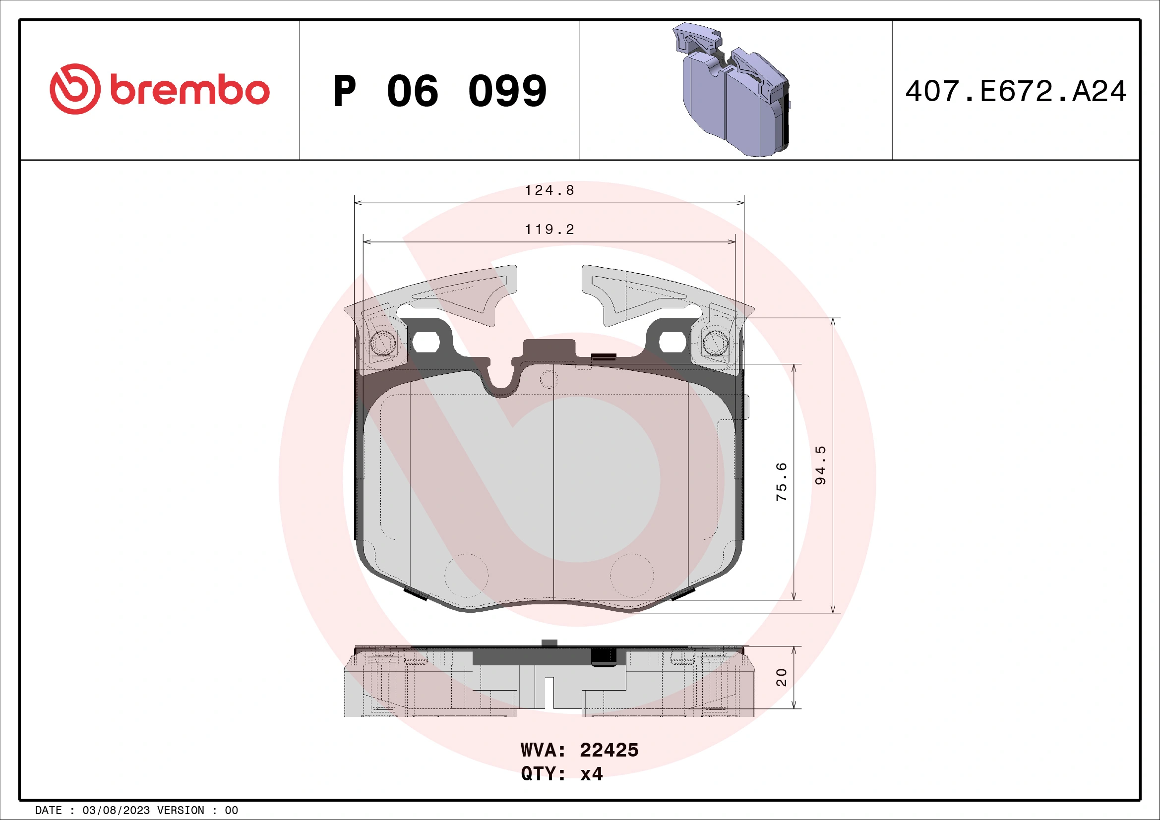P06099 Brembo