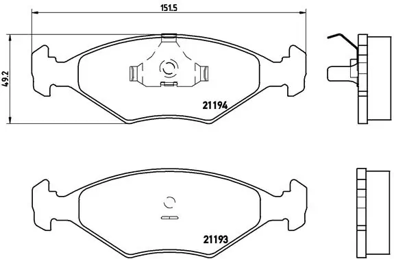 P23040 Brembo
