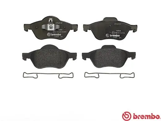 P68048 Brembo Klocki hamulcowe przednie tarczowe