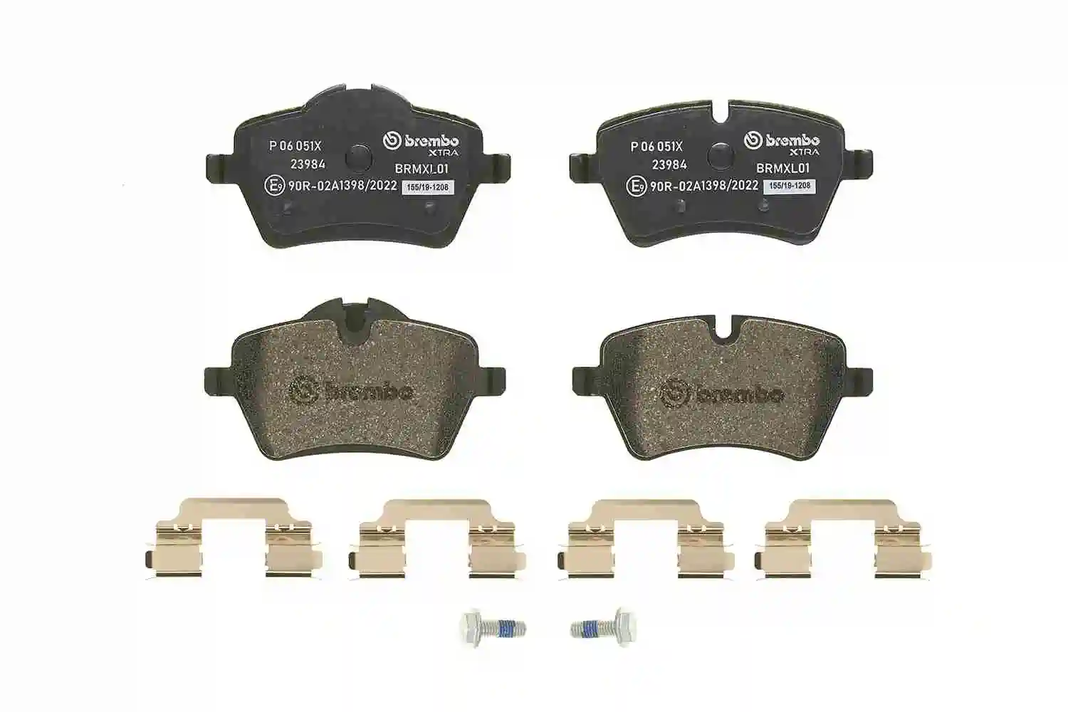 P06051X Brembo Klocki hamulcowe przednie tarczowe