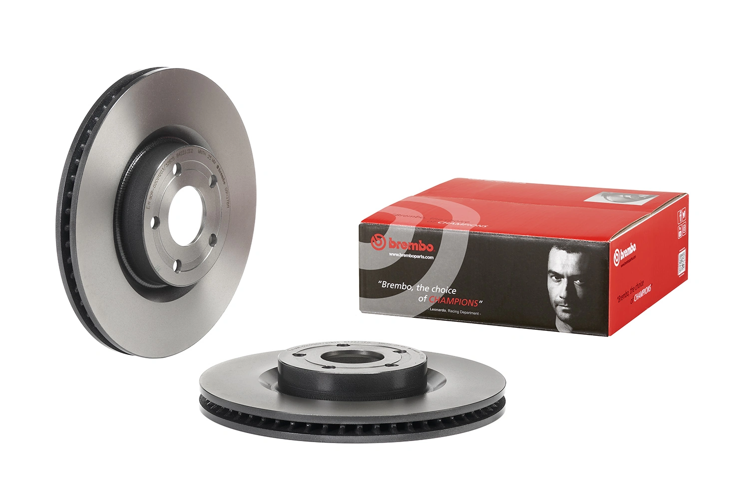 09N37811 Brembo Tarcza hamulcowa przednia