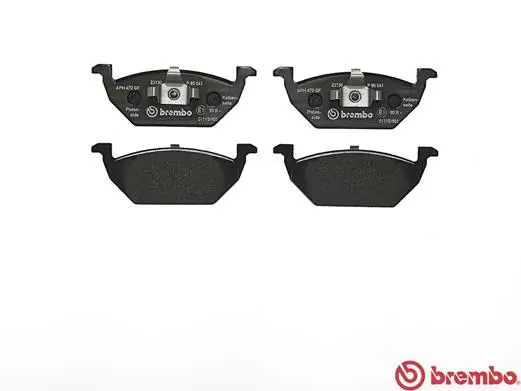 P85041 Brembo Klocki hamulcowe przednie tarczowe