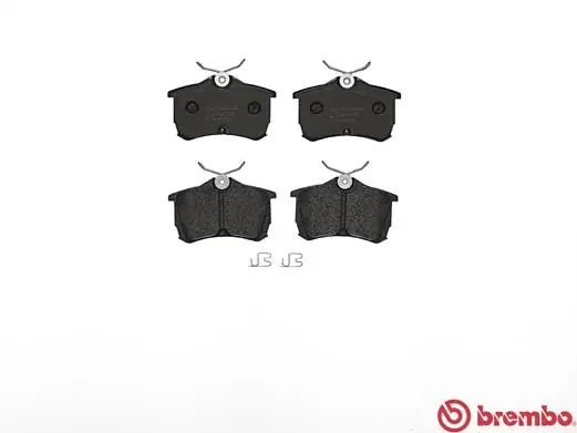 P28030 Brembo Okładziny (klocki) do hamulców tarczowych tylne