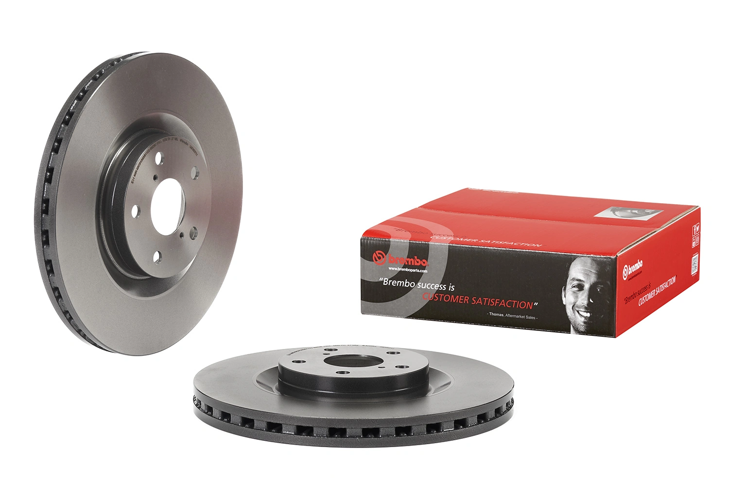 09D50711 Brembo Tarcza hamulcowa przednia