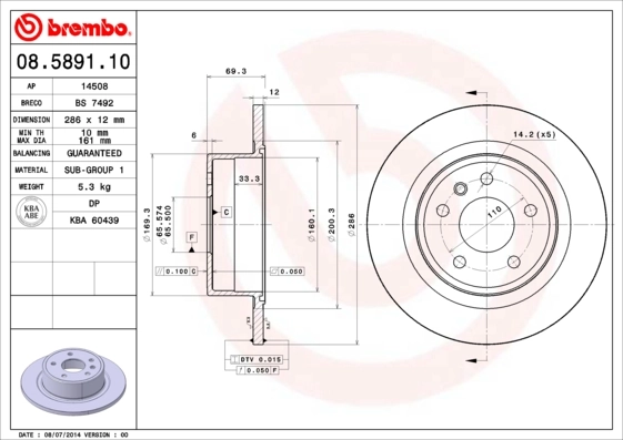 08589110 Brembo