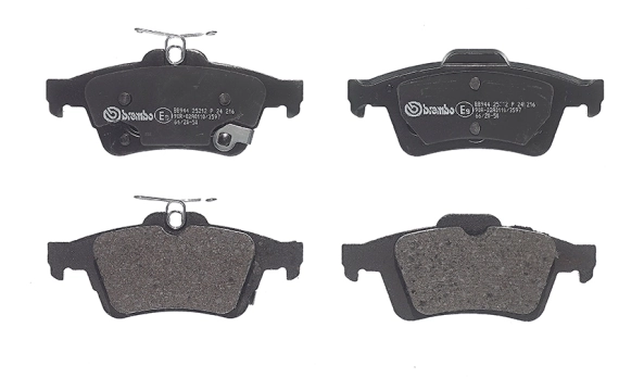 P24216 Brembo Okładziny (klocki) do hamulców tarczowych tylne