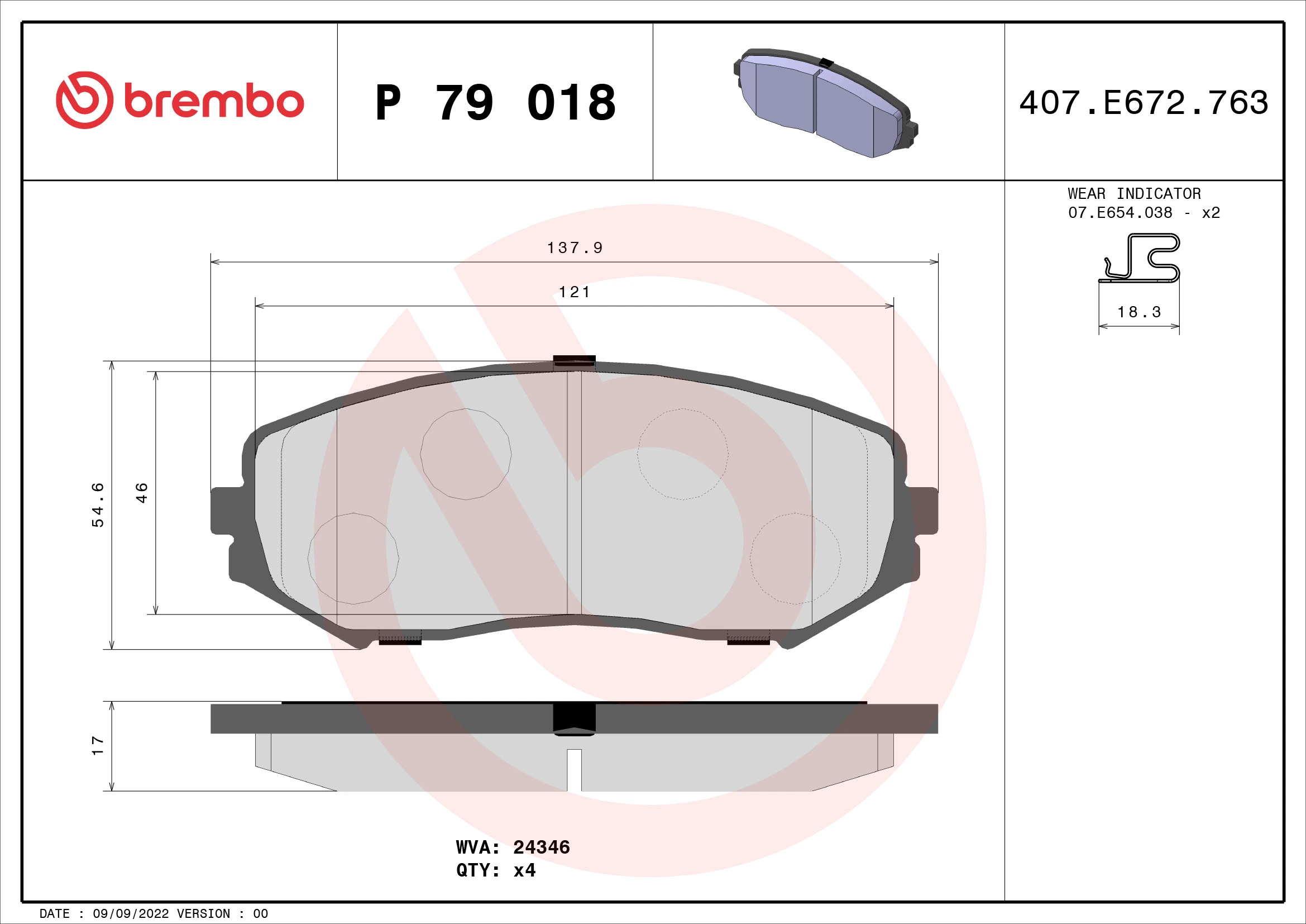 P79018 Brembo