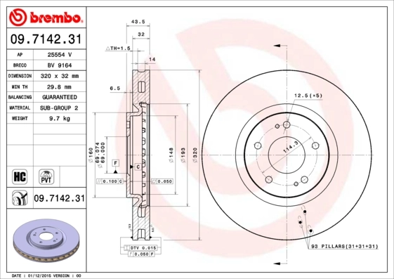 09714231 Brembo