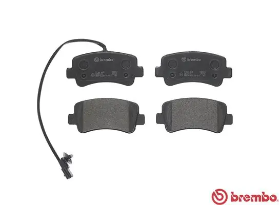 P68063 Brembo Okładziny (klocki) do hamulców tarczowych tylne