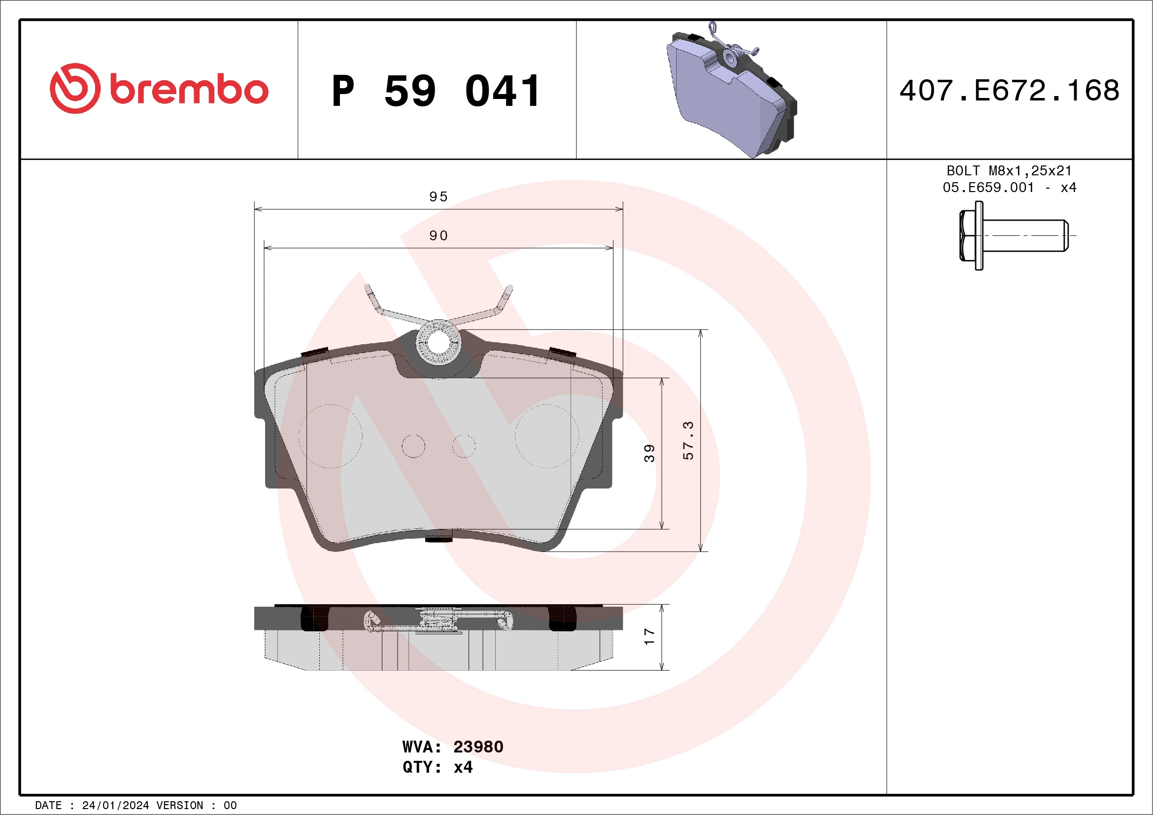 P59041 Brembo