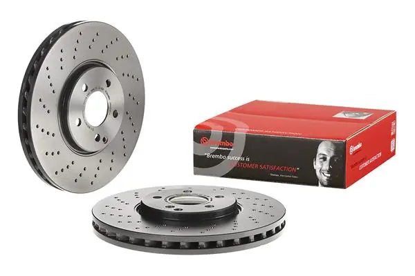 09A82811 Brembo Tarcza hamulcowa przednia
