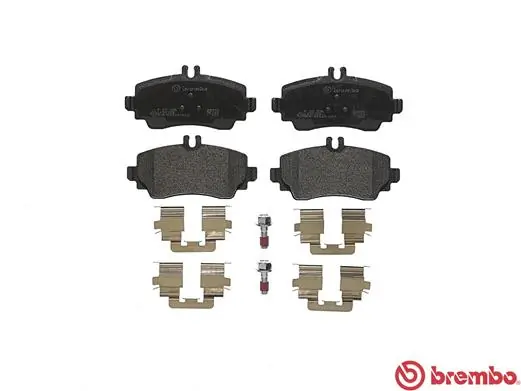P50035 Brembo Klocki hamulcowe przednie tarczowe