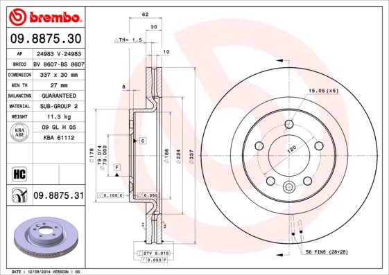 09887531 Brembo