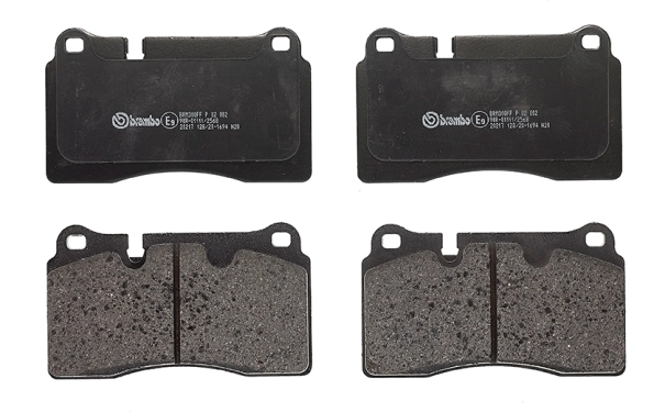 P02002 Brembo Klocki hamulcowe przednie tarczowe