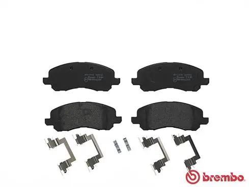 P18001 Brembo Klocki hamulcowe przednie tarczowe