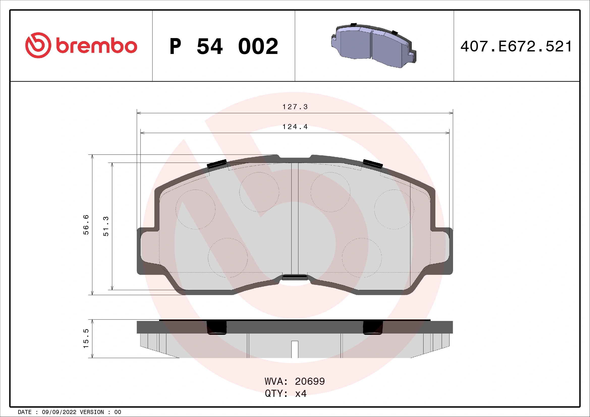 P54002 Brembo