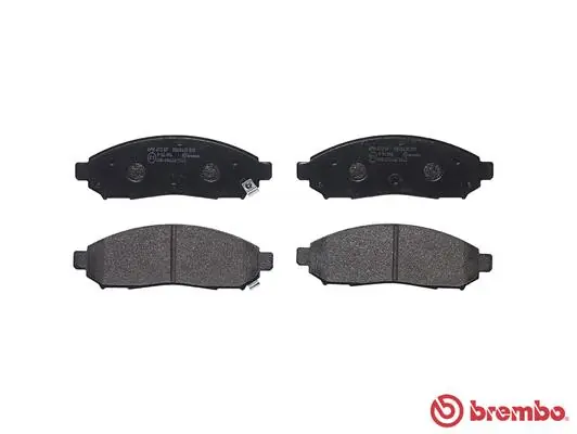 P56096 Brembo Klocki hamulcowe przednie tarczowe