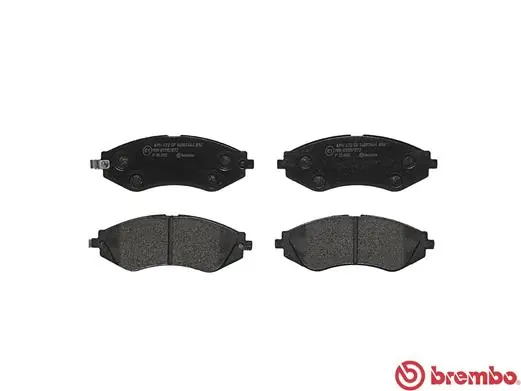 P15002 Brembo Klocki hamulcowe przednie tarczowe