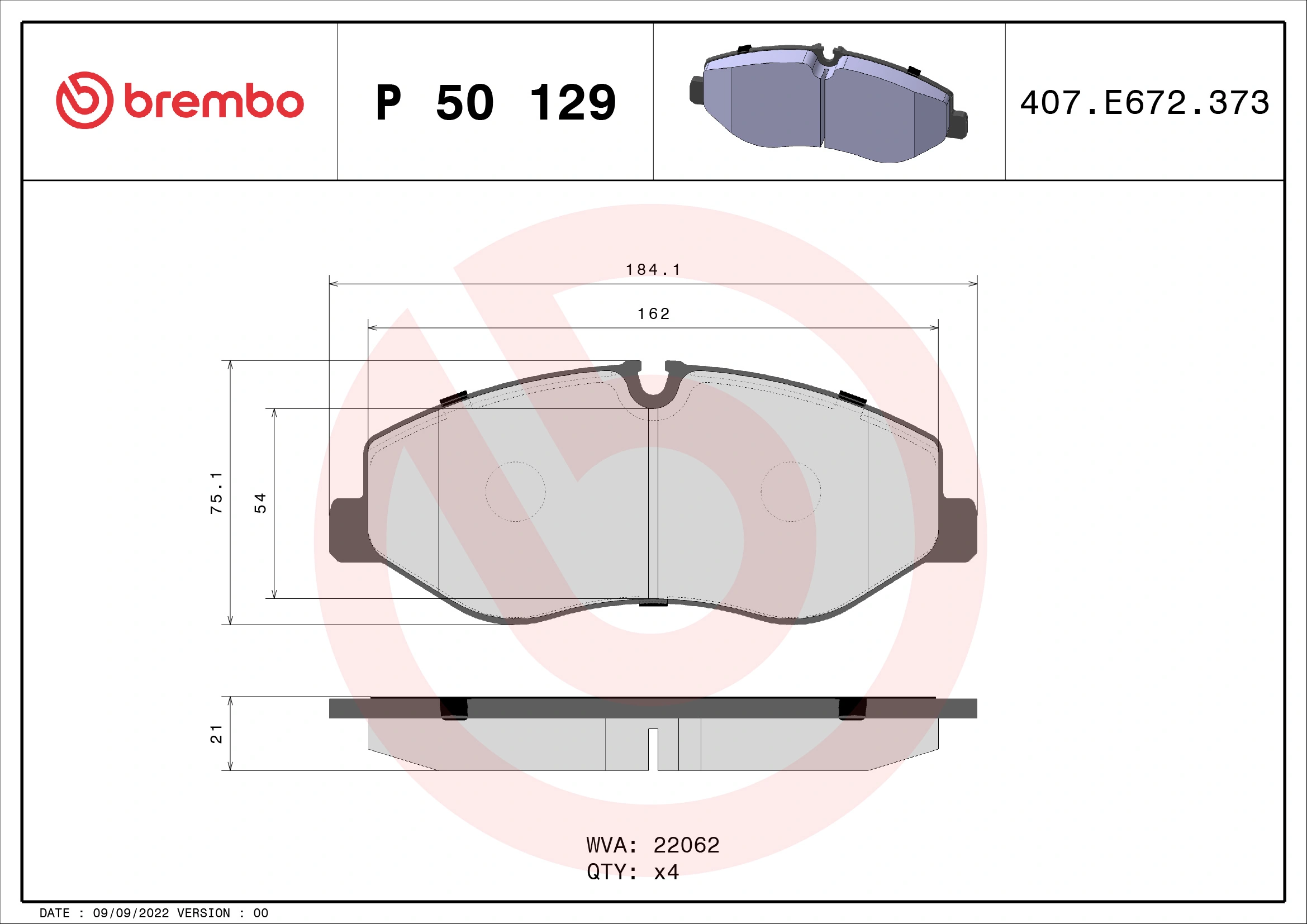P50129 Brembo
