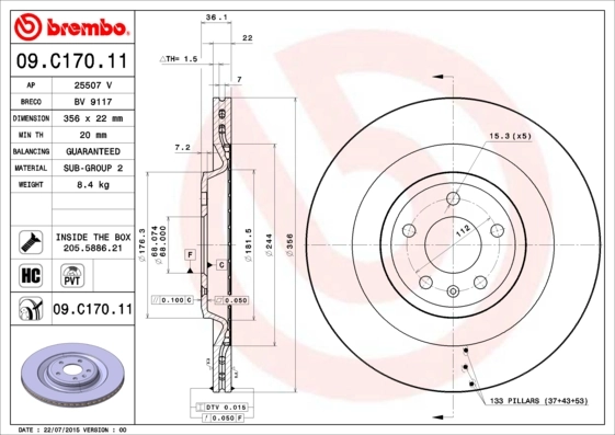 09C17011 Brembo