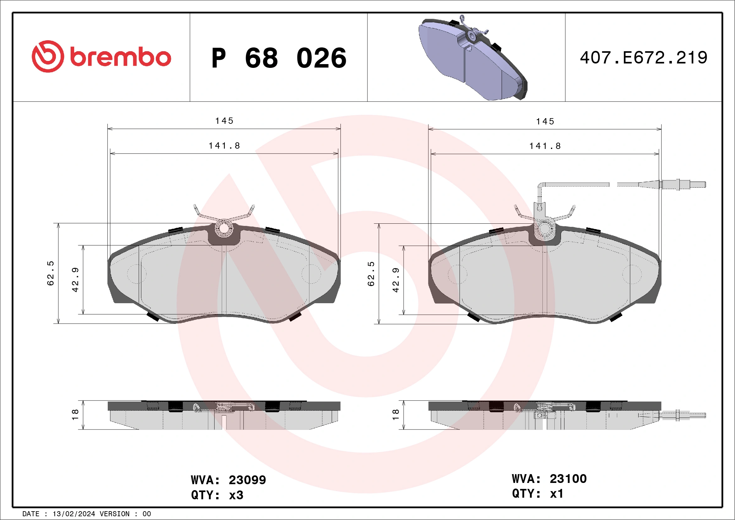 P68026 Brembo