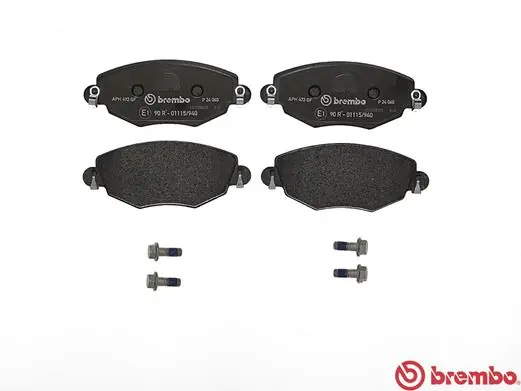 P24060 Brembo Klocki hamulcowe przednie tarczowe