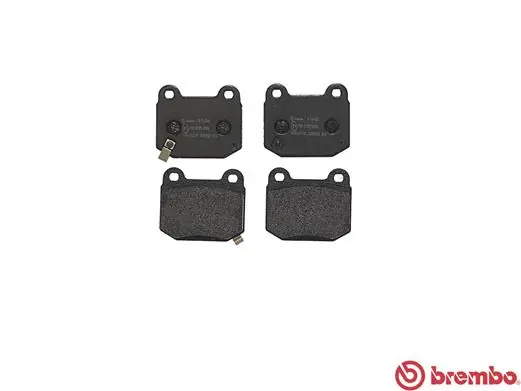 P56048 Brembo Okładziny (klocki) do hamulców tarczowych tylne