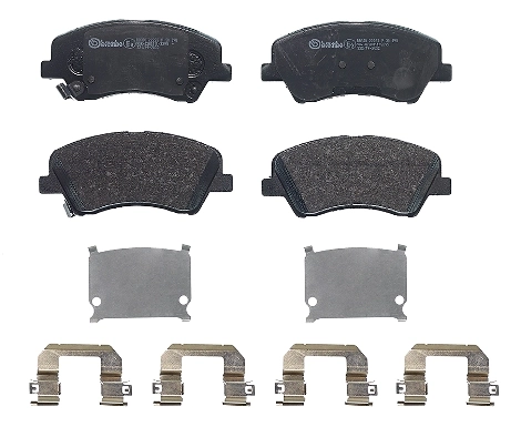 P30098 Brembo Klocki hamulcowe przednie tarczowe
