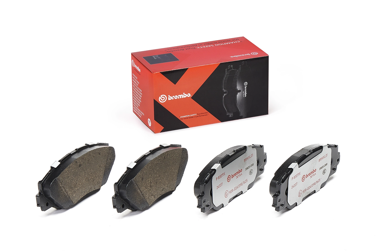 P83071X Brembo Klocki hamulcowe przednie tarczowe