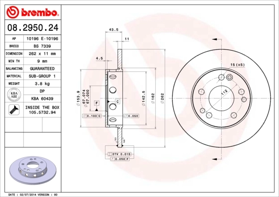 08295024 Brembo