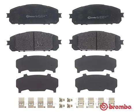 P37021 Brembo Klocki hamulcowe przednie tarczowe