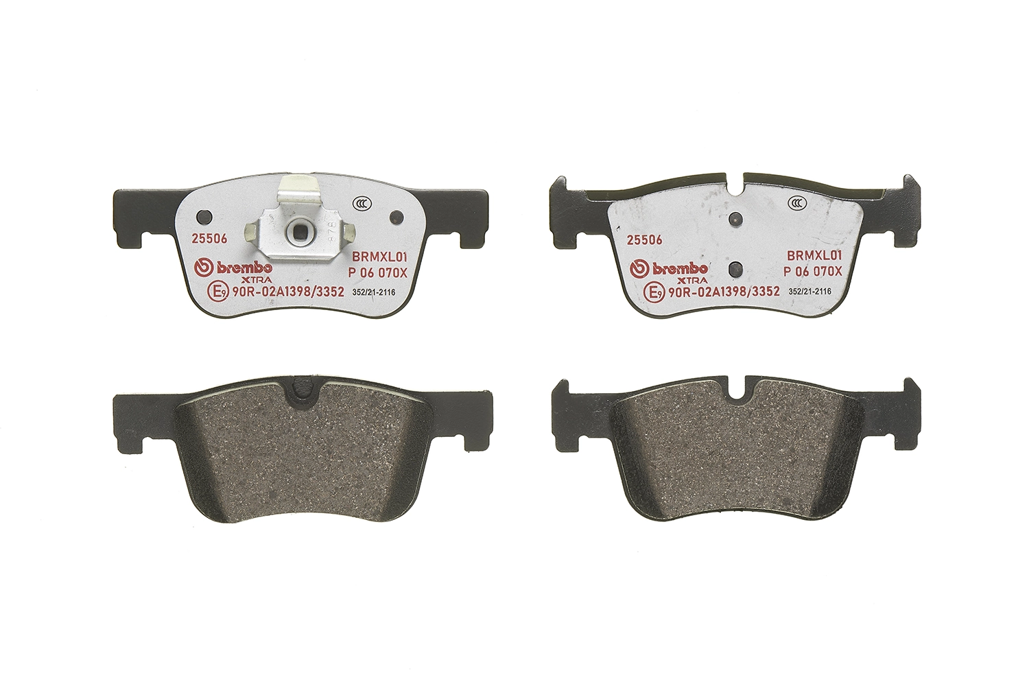 P06070X Brembo Klocki hamulcowe przednie tarczowe