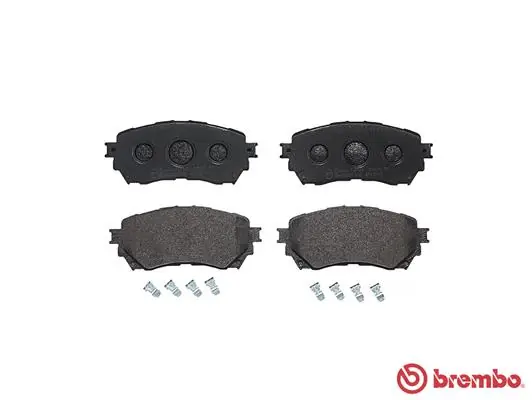 P49048 Brembo Klocki hamulcowe przednie tarczowe