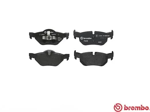 P06038 Brembo Okładziny (klocki) do hamulców tarczowych tylne