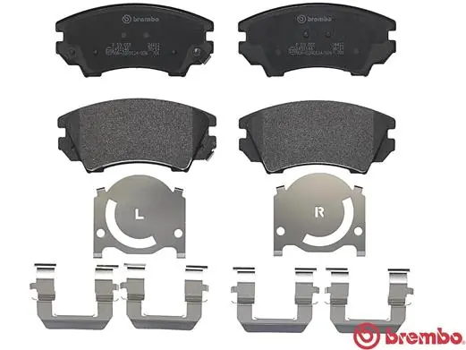 P59055 Brembo Klocki hamulcowe przednie tarczowe