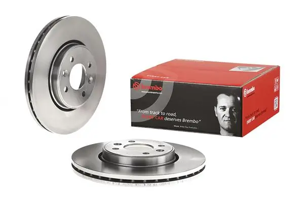 09813724 Brembo Tarcza hamulcowa przednia