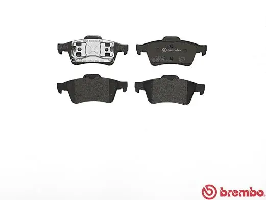 P59044 Brembo Okładziny (klocki) do hamulców tarczowych tylne
