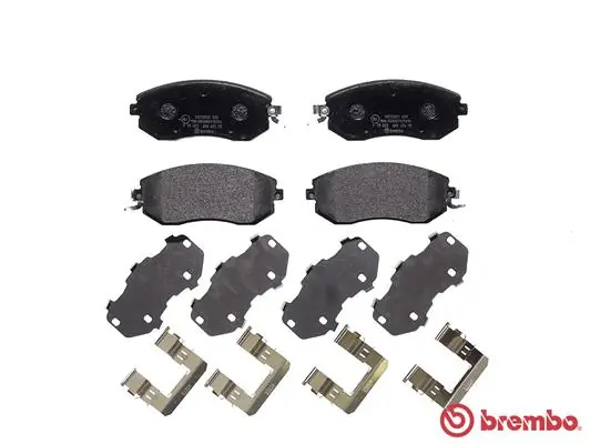 P78021 Brembo Klocki hamulcowe przednie tarczowe